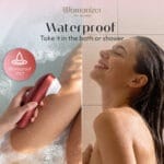 Womanizer Pro - Luchtdruk Vibrator Rood