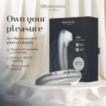 Womanizer Pro - Luchtdruk Vibrator Zilver