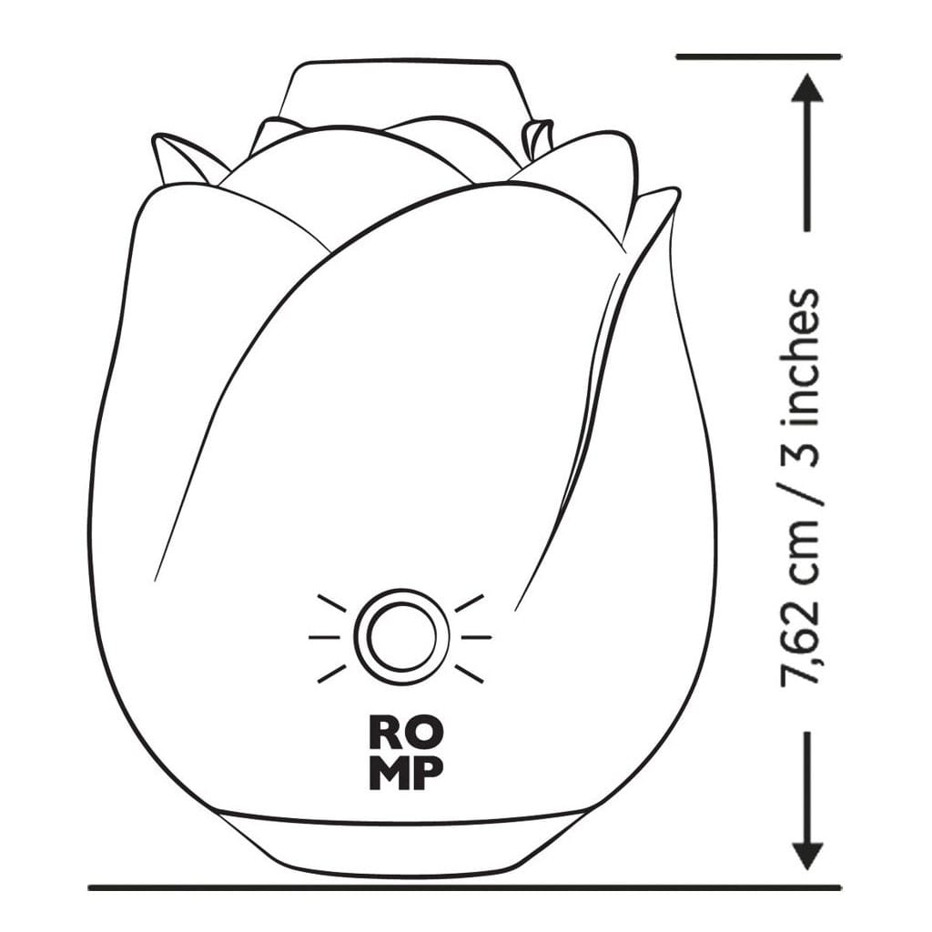 ROMP - Rose Glow Luchtdruk Vibrator