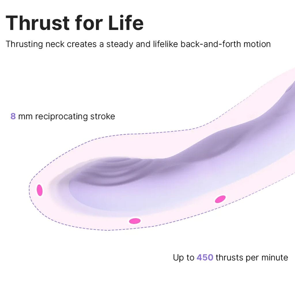 Svakom - Selena Verwarmende en Stotende G-Spot Vibrator