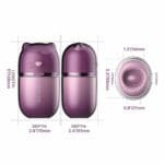 Svakom Klitty clitoris vibrator - met likken, zuigen en app bediening