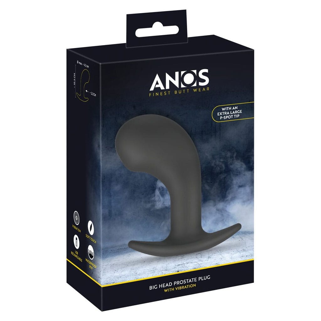 Anos - Grote Prostaatplug met Vibraties