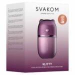 Svakom Klitty clitoris vibrator - met likken, zuigen en app bediening