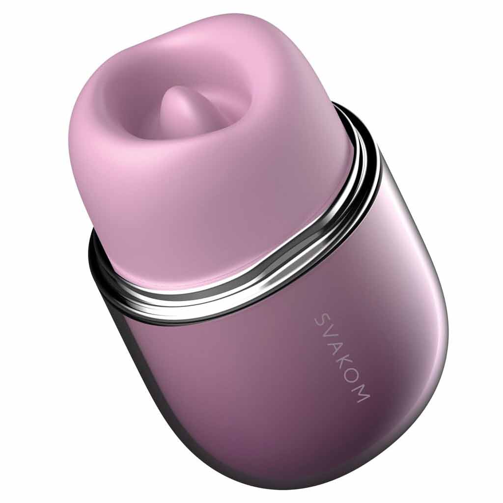 Svakom Klitty clitoris vibrator - met likken, zuigen en app bediening