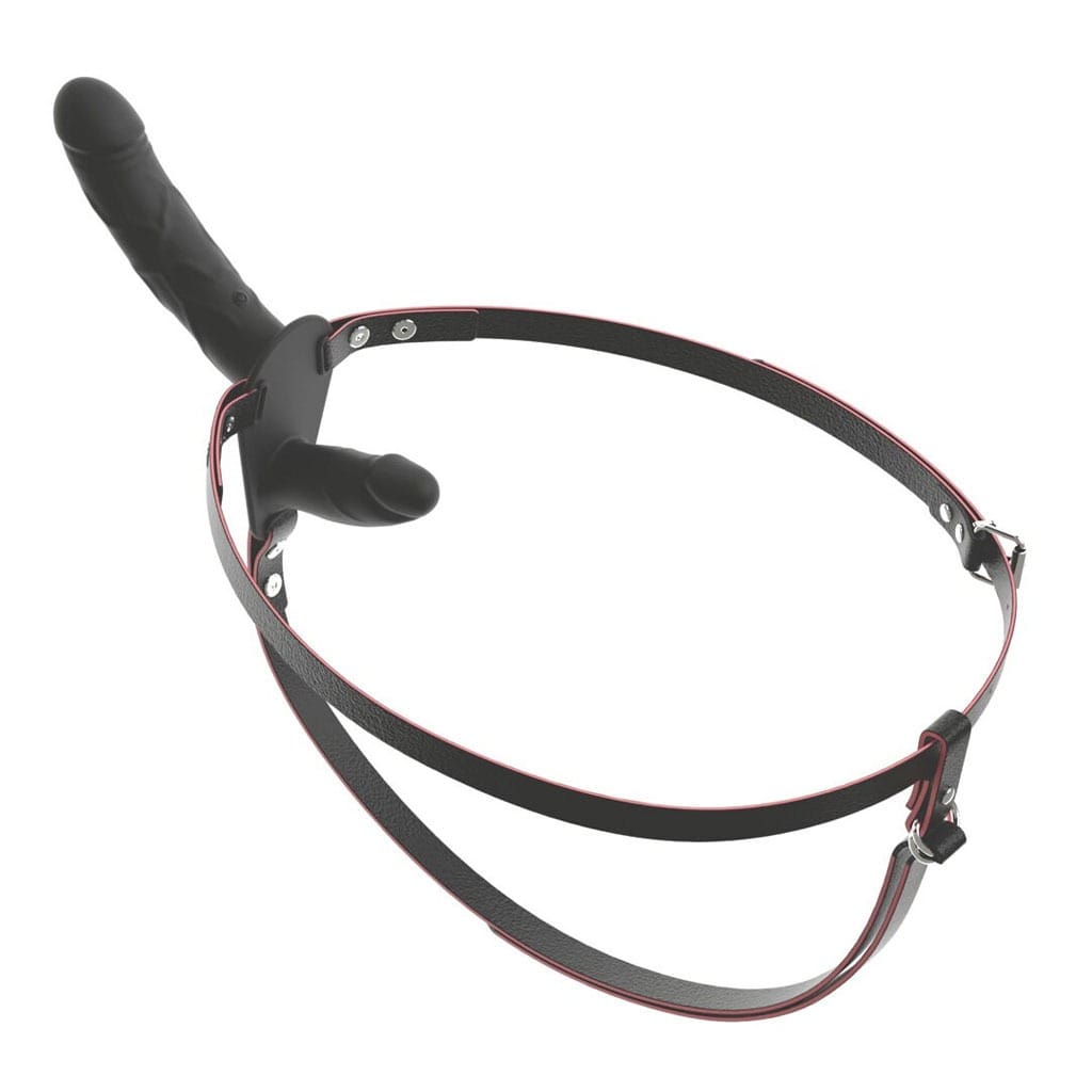 You2Toys - Vibrerende Dubbele Strap-On met Afstandsbediening