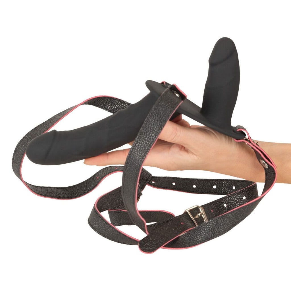 You2Toys - Vibrerende Dubbele Strap-On met Afstandsbediening
