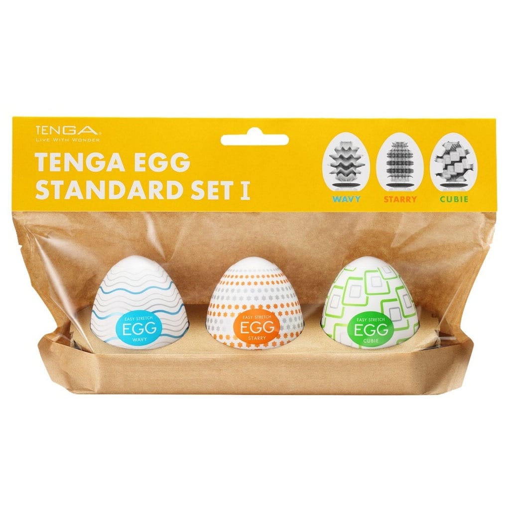 Tenga Eggs - Standard 3 Pack - Set 1