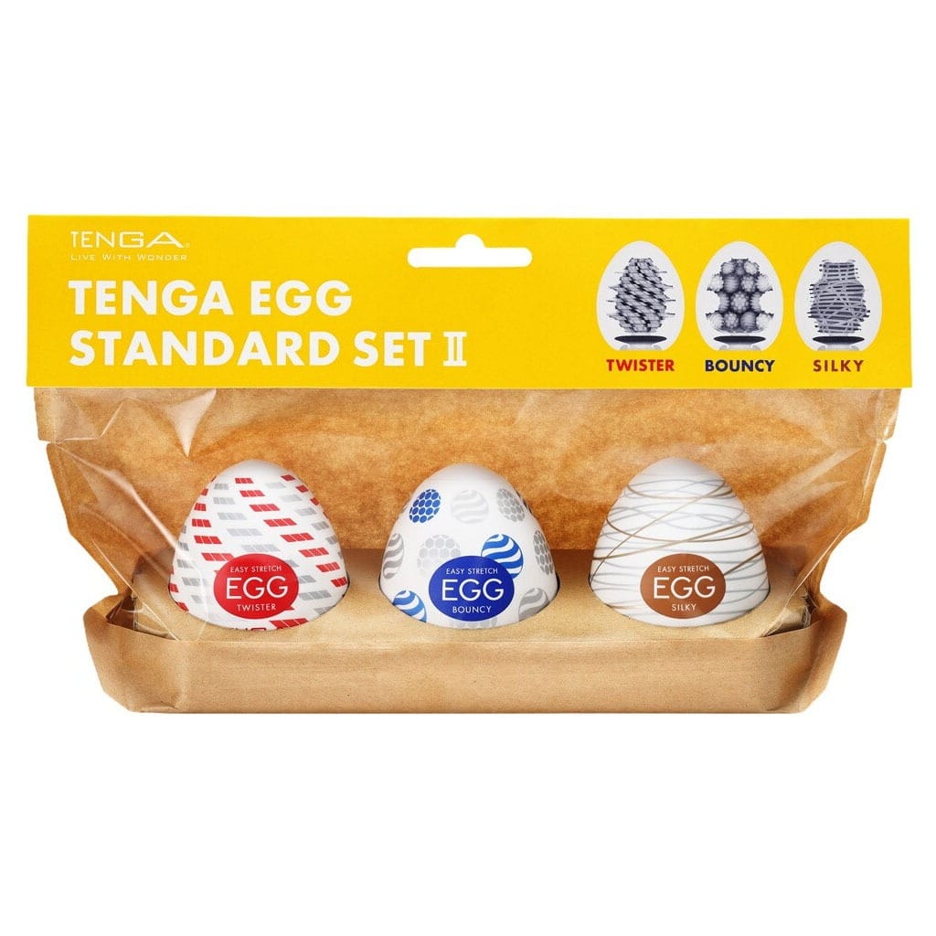 Tenga Eggs - Standard 3 Pack - Set 2