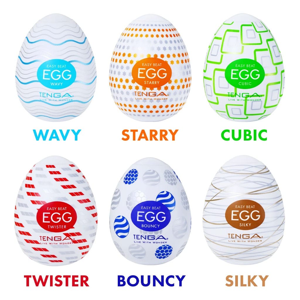 Tenga Eggs - Standard Variety Pack - 6 Stuks
