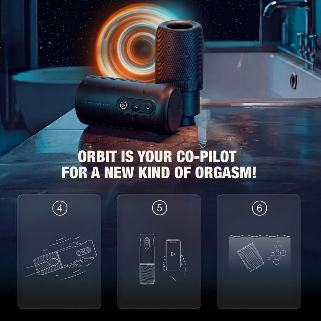 Arcwave - Orbit Roterende Masturbator met App