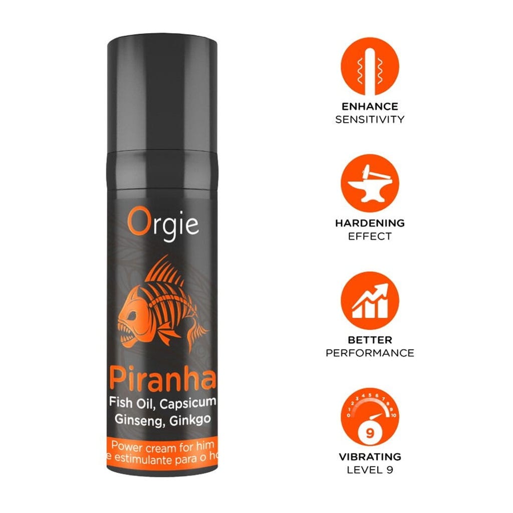 Orgie - Piranha Stimulerende Penis Crème