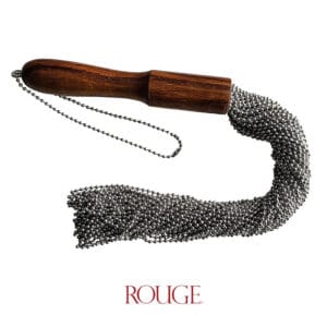 Rouge Beaded Metal Flogger