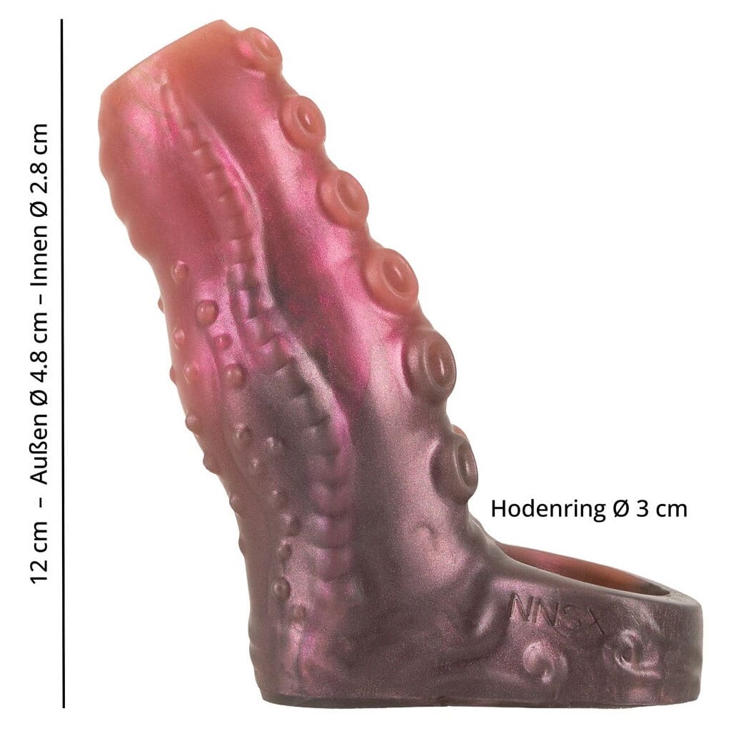Beasty Cocks - Tentacle Penis Sleeve met Ballring