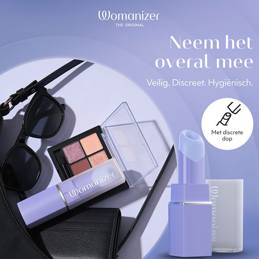 Womanizer Beauty Lila – Lipstick Luchtdruk Vibrator